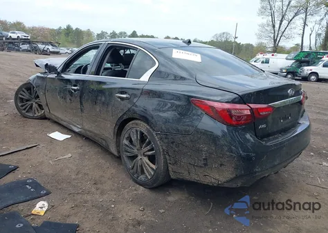 2019 Infiniti Q50 3.0T Sport from USA, damaged, VIN JN1EV7AR6KM555210